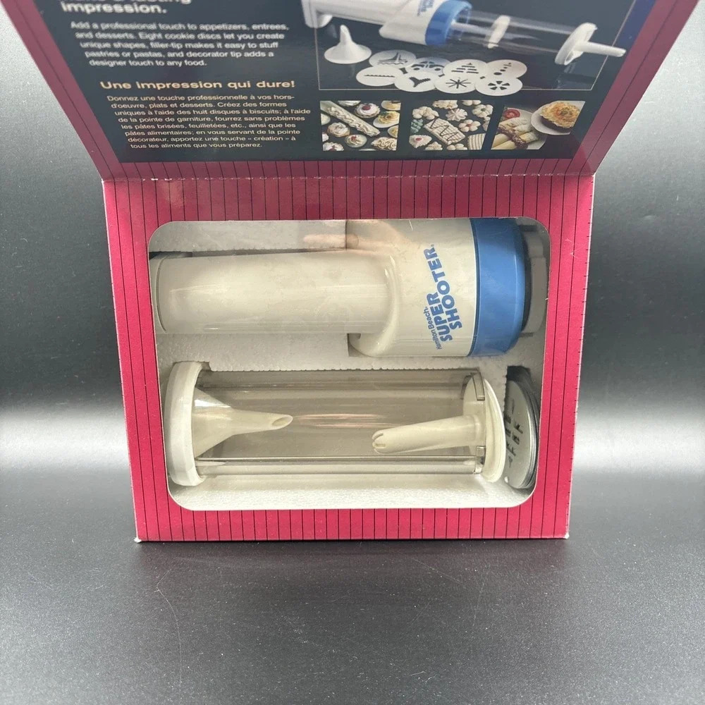Hamilton Beach The Super Shooter Cordless Cookie Press Food Decorator 80000